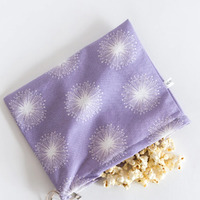 Food Bag - Purple Dandelion