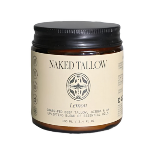 Naked Tallow Moisturising Cream Lemon